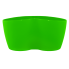 Вазон кактусник для нескольких растений 0,9 л зелёный Алеана (113052)