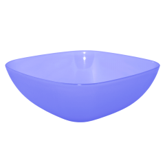 Тарелка глубокая 0,5 л 15х15х5,5 см голубая Алеана