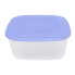 Контейнер для пищевых продуктов 1,88 л квадратный синяя крышка Алеана 167014