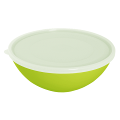 Миска с крышкой 0,8 л салатовая Алеана 167016