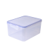 Набор контейнеров для пищевых продуктов 0,65+1,5+2,5 л прямоугольный с зажимом Алеана 167046