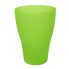 Стакан 0,25 л 10 шт зелёный прозрачный Алеана 167096