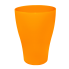Набор бокалов 0,5 л 10 шт оранжевый матовый Алеана 167202