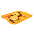 Поднос прямоугольный с декором апельсины 46,5х36,5х3,5 см Алеана 167404
