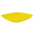 Тарелка 0,9 л 25х25х3 см жёлтая матовая Алеана