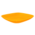 Тарелка 0,5 л 19х19х2,8 см оранжевая Алеана