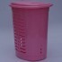 Корзина для белья овальная розовая, Ал-Пластик, Арт.: 302